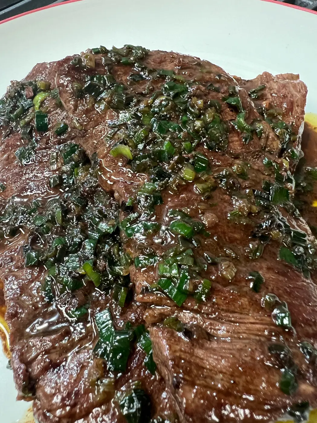 Chinese Chive Skirt Steak