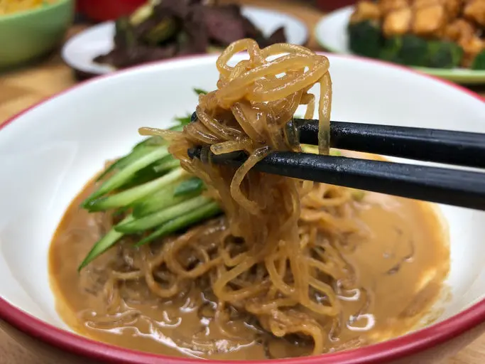 Cold Sesame Kelp Noodles