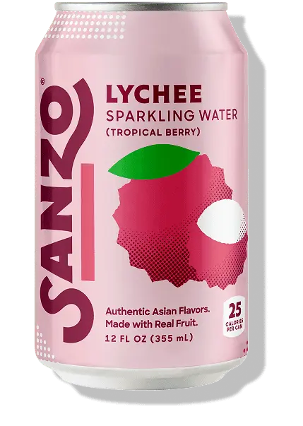 Sanzo Lychee Sparkling Soda