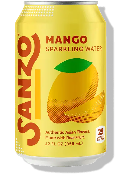 Sanzo Mango Sparkling Soda
